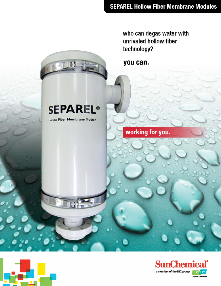 Separel For Water Degassing