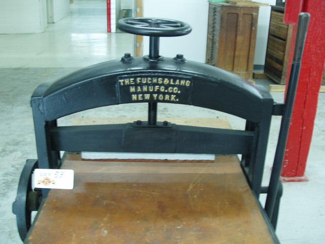 The first litho press is invented