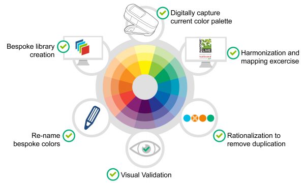 color audit chart