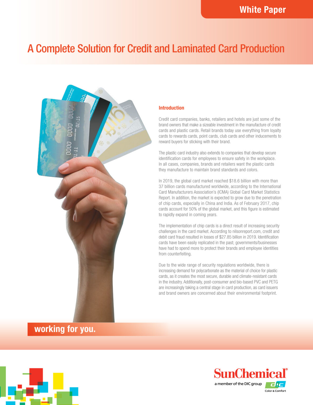 Plastic_Laminated_Cards_White_Paper Sun Chemical