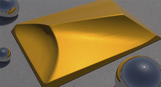 Digitalization-coating-gold