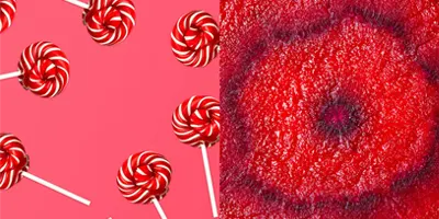 red-lollipops
