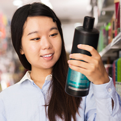 woman-holding-package-with-label