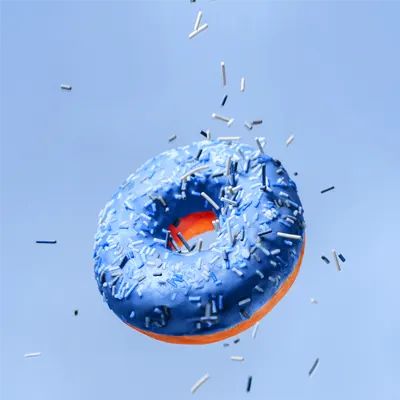 blue-frosted-donut-with-sprinkles