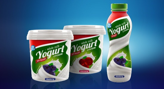 Yogurt-Containers
