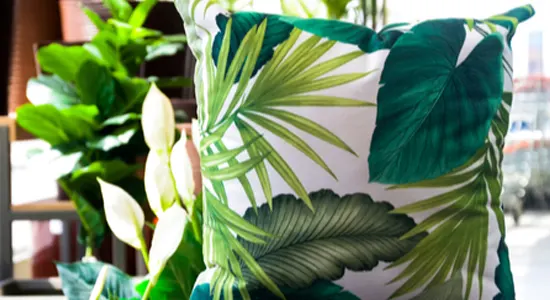 digitally-printed-pillow-with-printed-green-plants