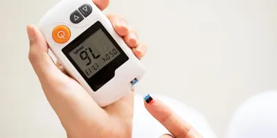 pricking-finger-for-blood-for-biosensor-reading