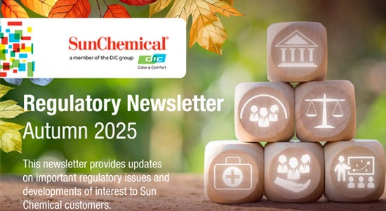 Sun Chemical Autumn 2025 Regulatory Newsletter Cover