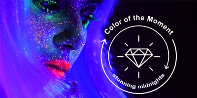 Color-of-the-Moment-Stunning-Midnights-Woman-purple-hair-in-darkness