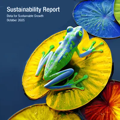 SunChemical-Sustainability-Report-Cover-2025-Frog-Lily-Pads